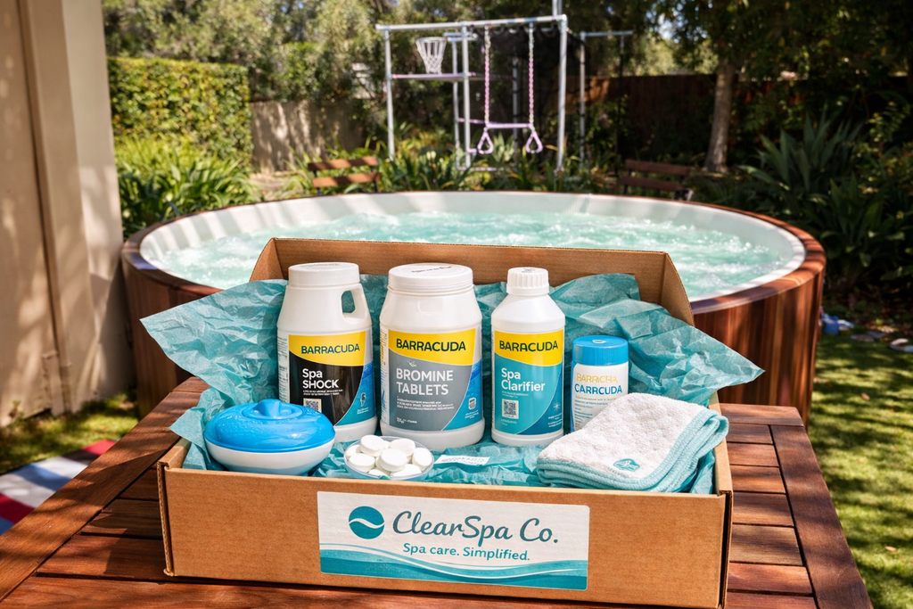 Clear Spa System – Crystal Clear Water in 3 Simple Steps