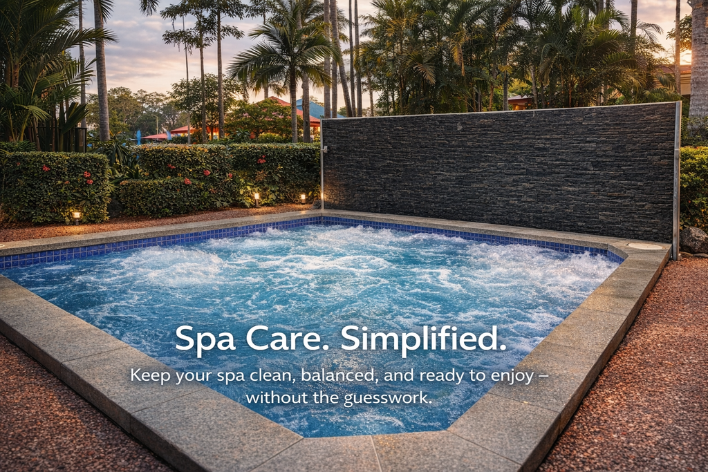 Clear Spa System – Crystal Clear Water in 3 Simple Steps