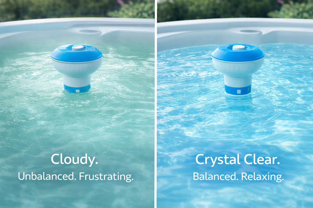 Clear Spa System – Crystal Clear Water in 3 Simple Steps