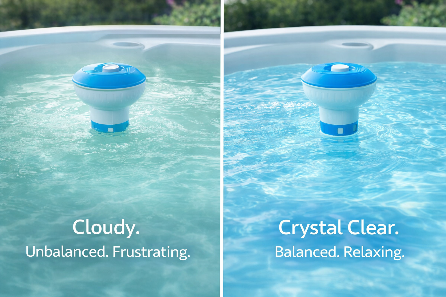 Clear Spa System – Crystal Clear Water in 3 Simple Steps